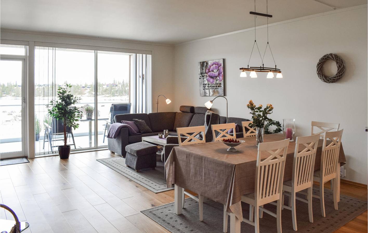 Ganze Ferienwohnung, Ferienwohnung für 5 Personen mit Garten in Sjusjoen, Ringsaker