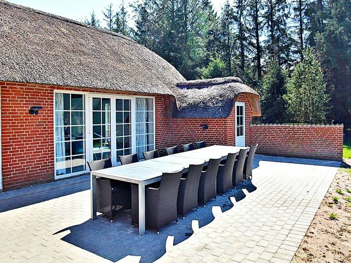 Ferienhaus für 12 Personen, mit Terrasse und Pool sowie Sauna, mit Haustier in Vester Husby - 2