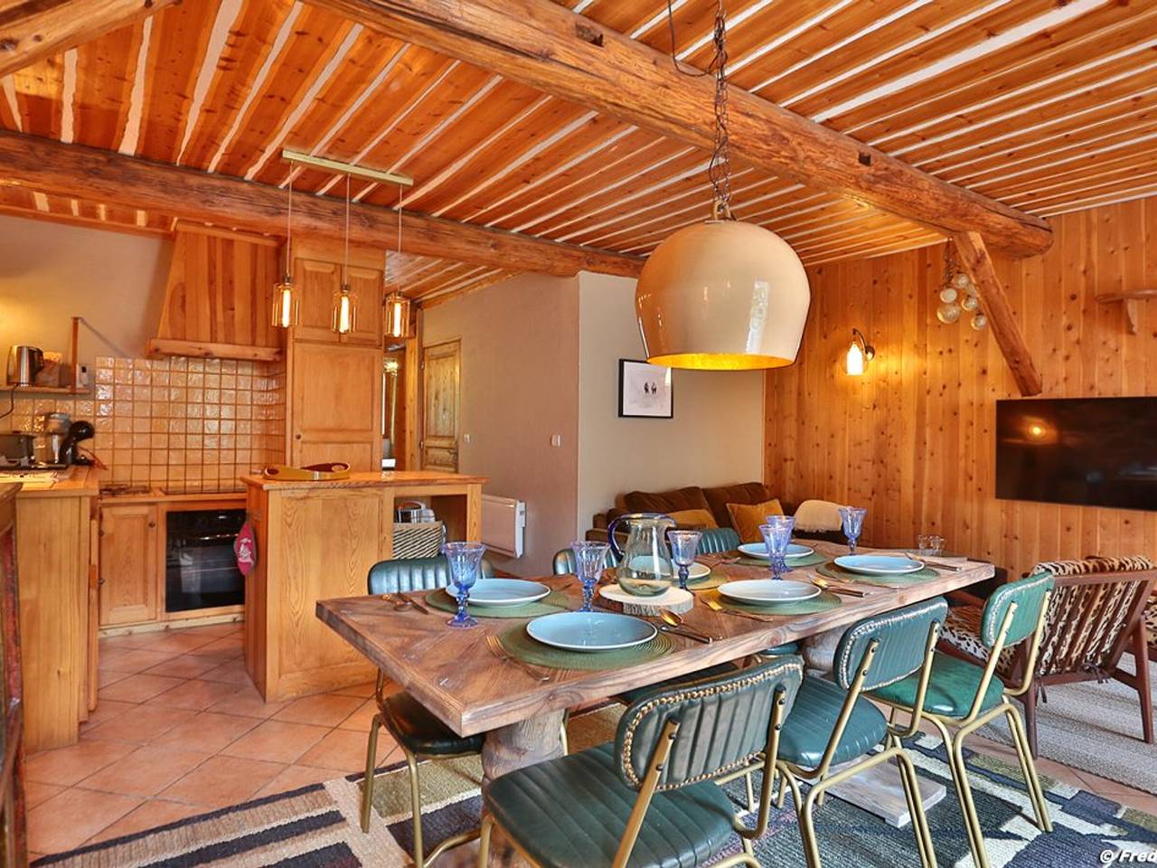 Appartement entier, Appartement lumineux 3 pièces – Centre station Serre Chevalier, 4 pers, à 600m des pistes in La Salle-les-Alpes, Serre Chevalier