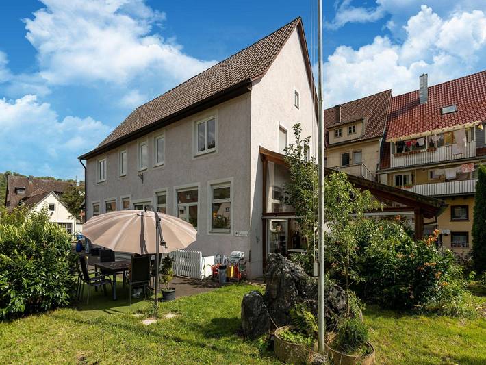 Ferienwohnung für 3 Personen, mit Terrasse und Pool sowie Sauna in Sulz am Neckar