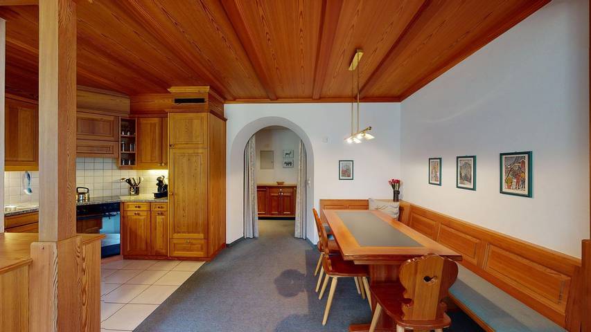 Ferienwohnung für 4 Personen, mit Sauna und Terrasse in Zuoz - 2