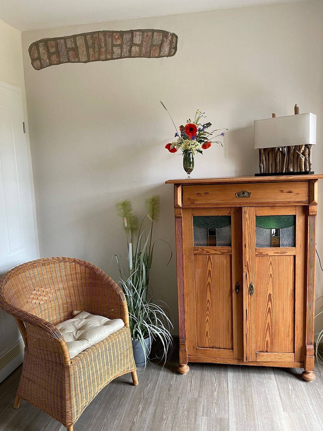 Ganze Wohnung, Komfortable Ferienwohnung Westflügel Knappe Gerhard mit Terrasse auf Usedom in Stolpe auf Usedom, Usedom
