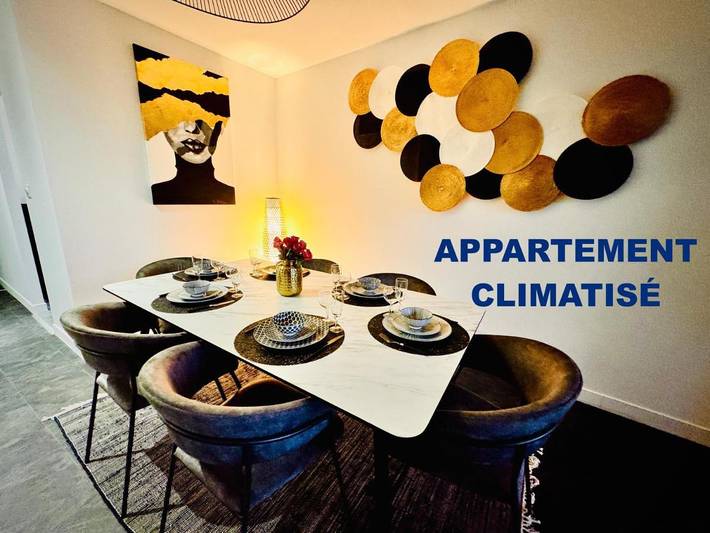 Appartement de vacances pour 6 personnes, avec Terrasse et Vue