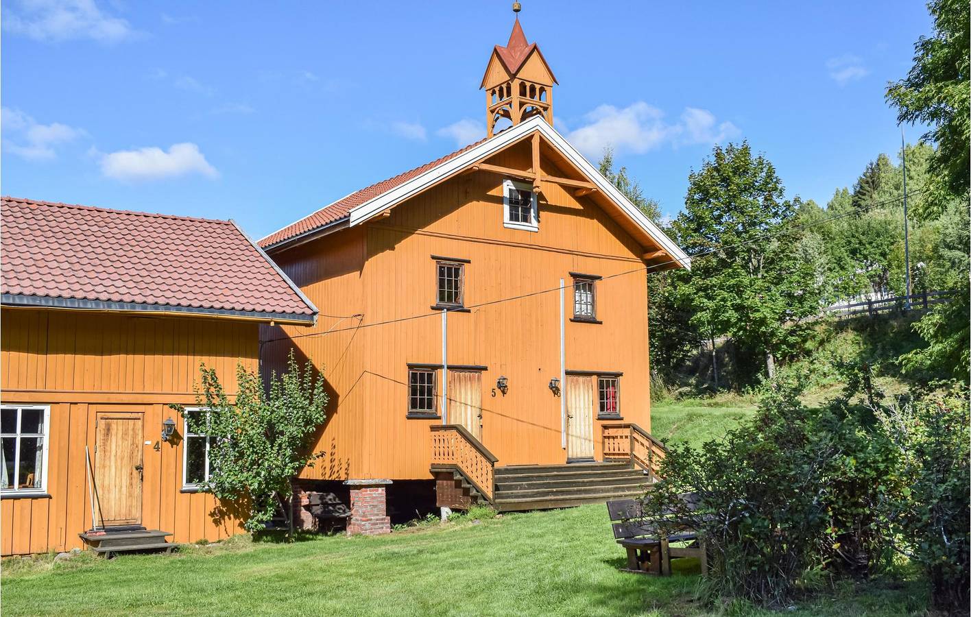 Ganze Ferienwohnung, Ferienwohnung für 4 Personen mit Garten in Krødsherad