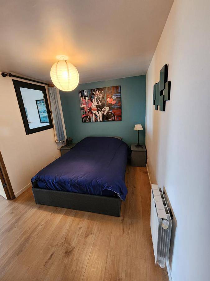 Gîte pour 4 personnes, avec vue ainsi que vue sur le lac et jardin à Pugny-Chatenod - 4