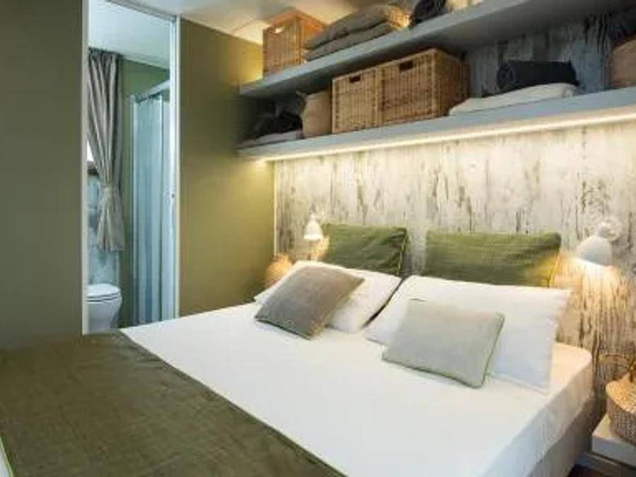 Weekend Glamping Resort - Mobilheim 5 personen - Cottage Next L Evo in San Felice del Benaco, Gardasee-Berge