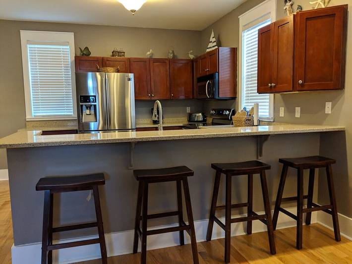 Cabin for 4 people, with hot tub and pool as well as yard and balcony the Florida Panhandle