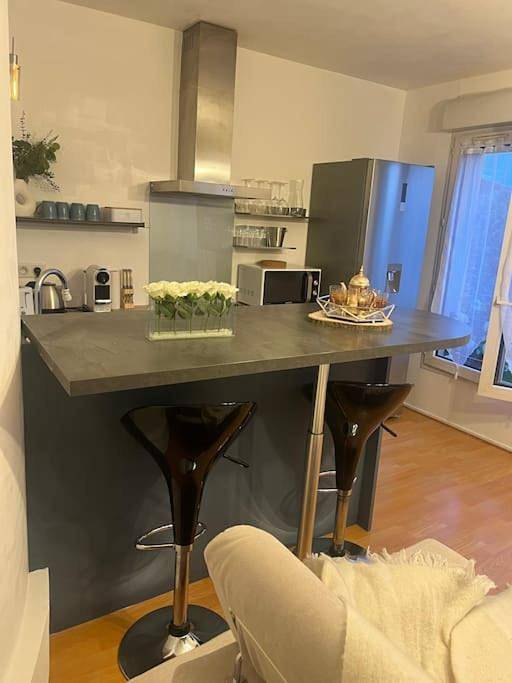 Geheel appartement, One-Bedroom Apartment with Garden View in Deuil-la-Barre, Val-d'Oise