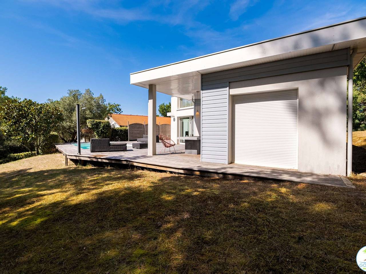 Villa familiale avec piscine - 10 pers. in Biscarrosse, Côte d’Argent