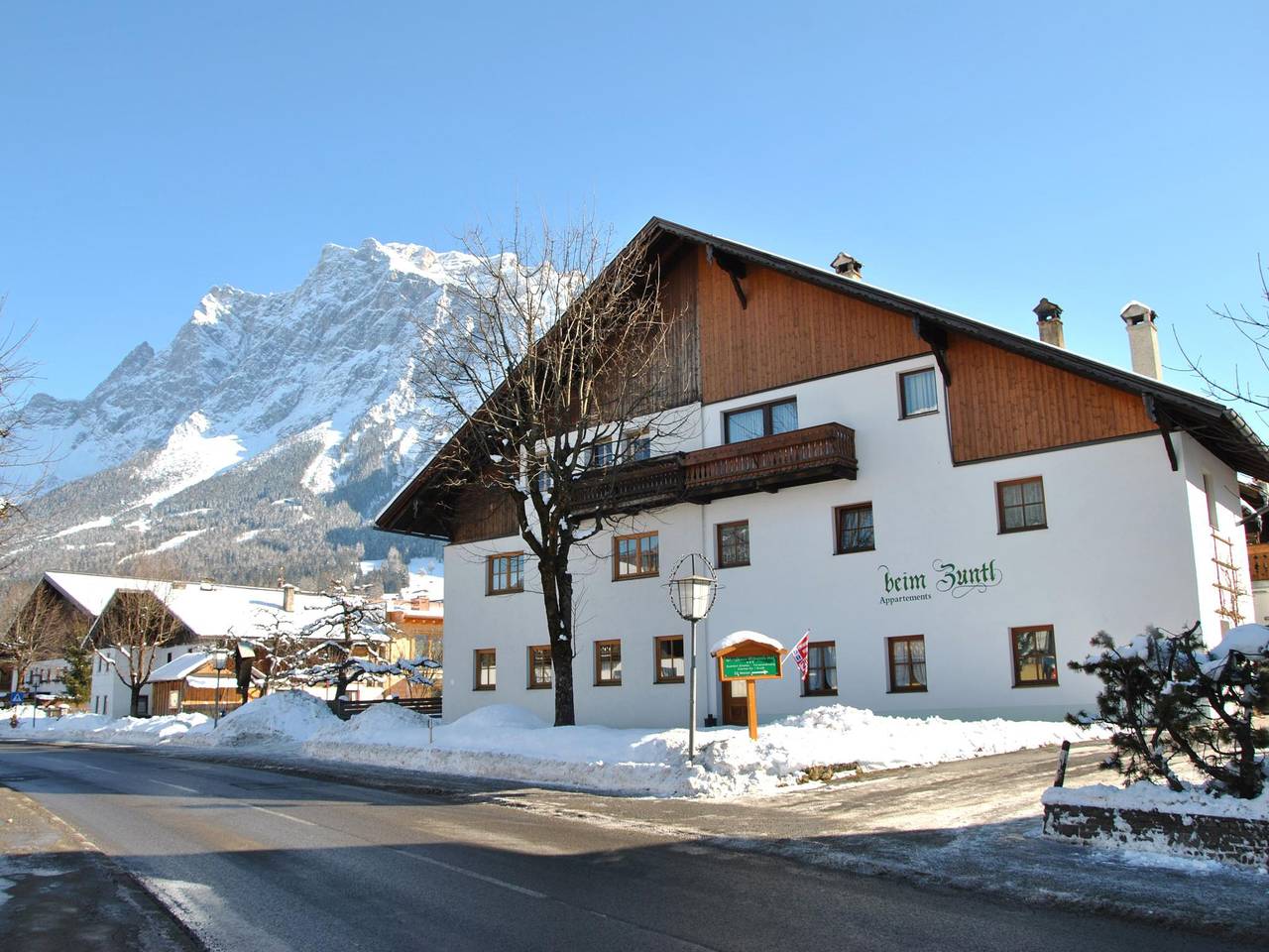 Geheel appartement, Gezellig appartement in het centrum
 in Ehrwald, Ammergauer Alpen (Oostenrijk)