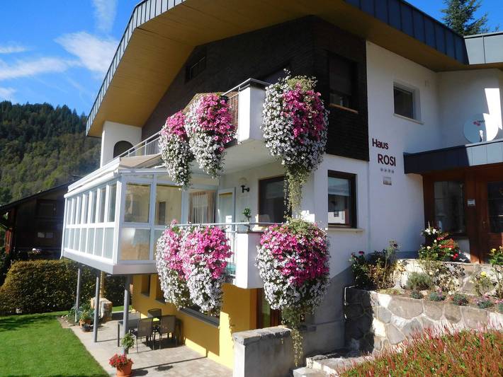 Ferienwohnung für 4 Personen, mit Terrasse in Au - 2