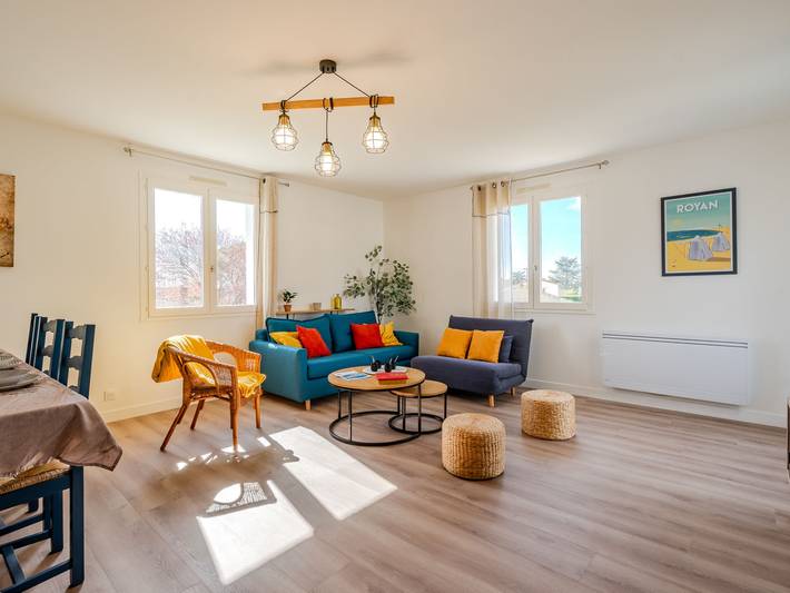 Location de vacances pour 8 personnes, avec Terrasse et Jardin à Vaux-sur-Mer - 4