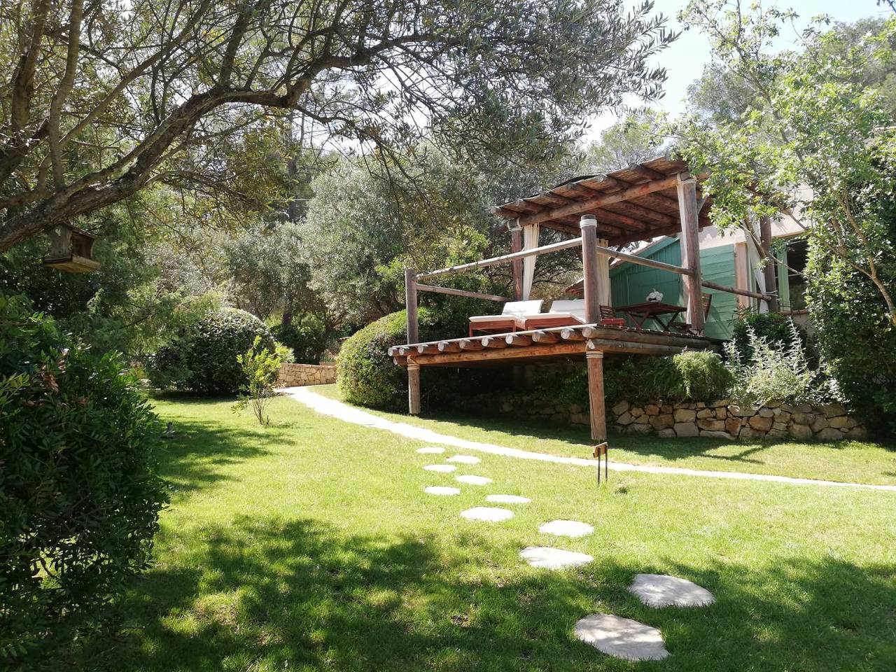 Chambre d'hôtes Le Mas des Cades - Chambre "Lagon" in Lorgues, Région de Draguignan