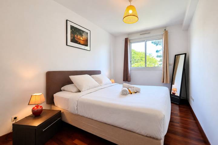 Appartement entier, La Corbeilloise - Ac - Balcon - Parking in Saint-Denis (Réunion), Île de la Réunion