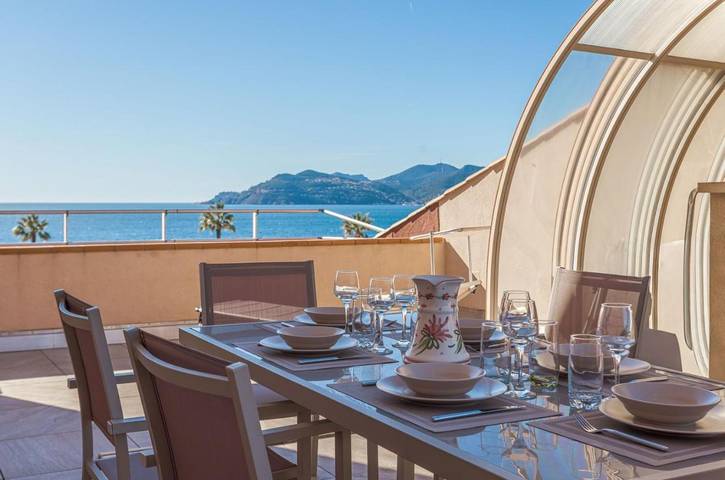 Apartamento de vacaciones para 4 personas, con terraza y piscina - 1