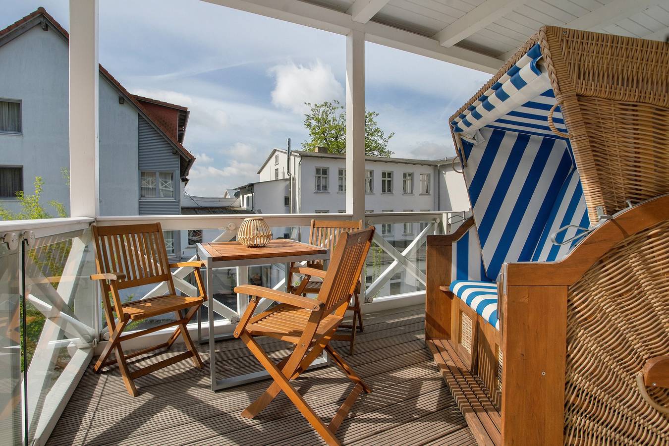 Ganze Wohnung, Ferienwohnung 'Inselliebe Rügen' inkl Ahoi-Schwimmbad und Sauna mit Balkon in Sellin, Rügen