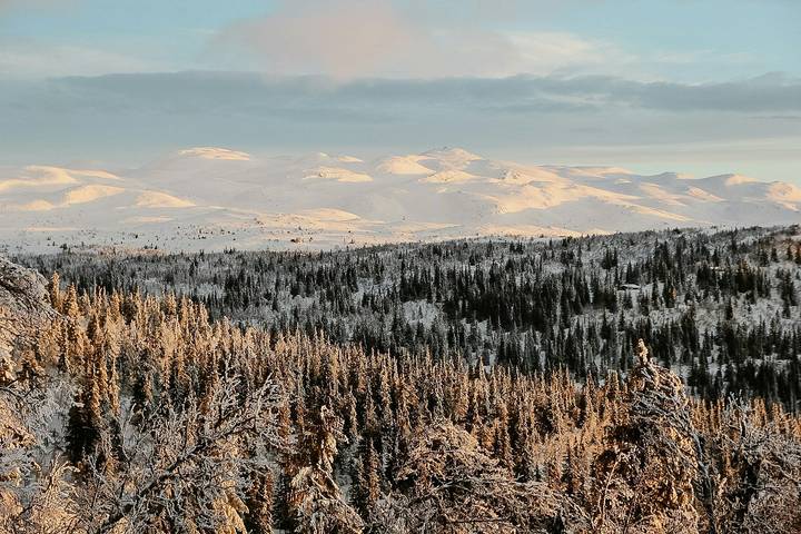 Moderne Familienhütte mit Blick auf Spåtind in Etnedal