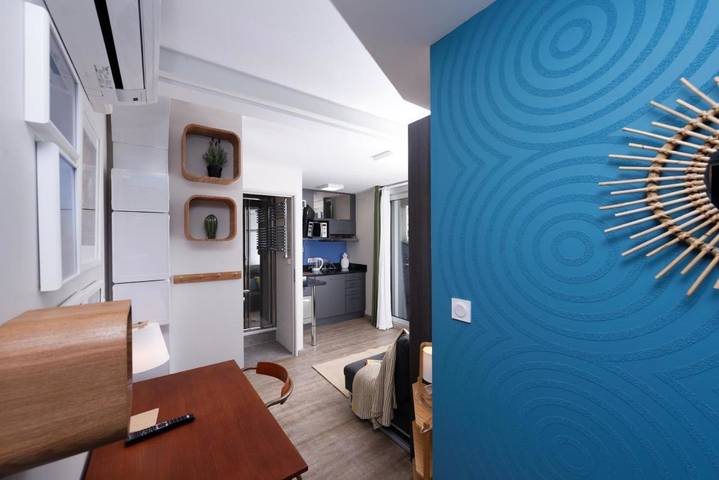 Gîte pour 2 personnes, avec vue et balcon dans Gare de Lyon Part Dieu - 3