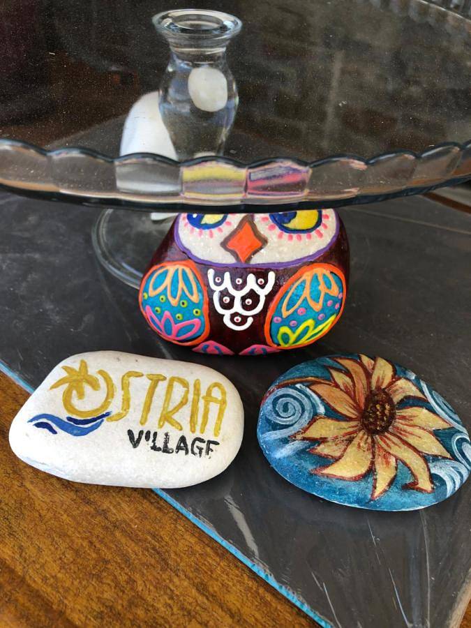Ostria Village in Mylopotas, Íos