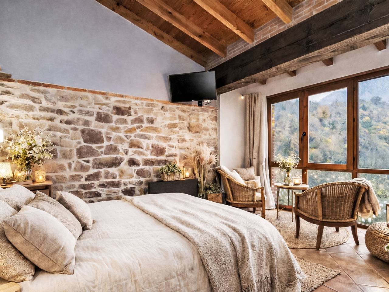 Apartamento entero, Ländliche Wohnung El Carbayu in Proaza, Cordillera Cantábrica