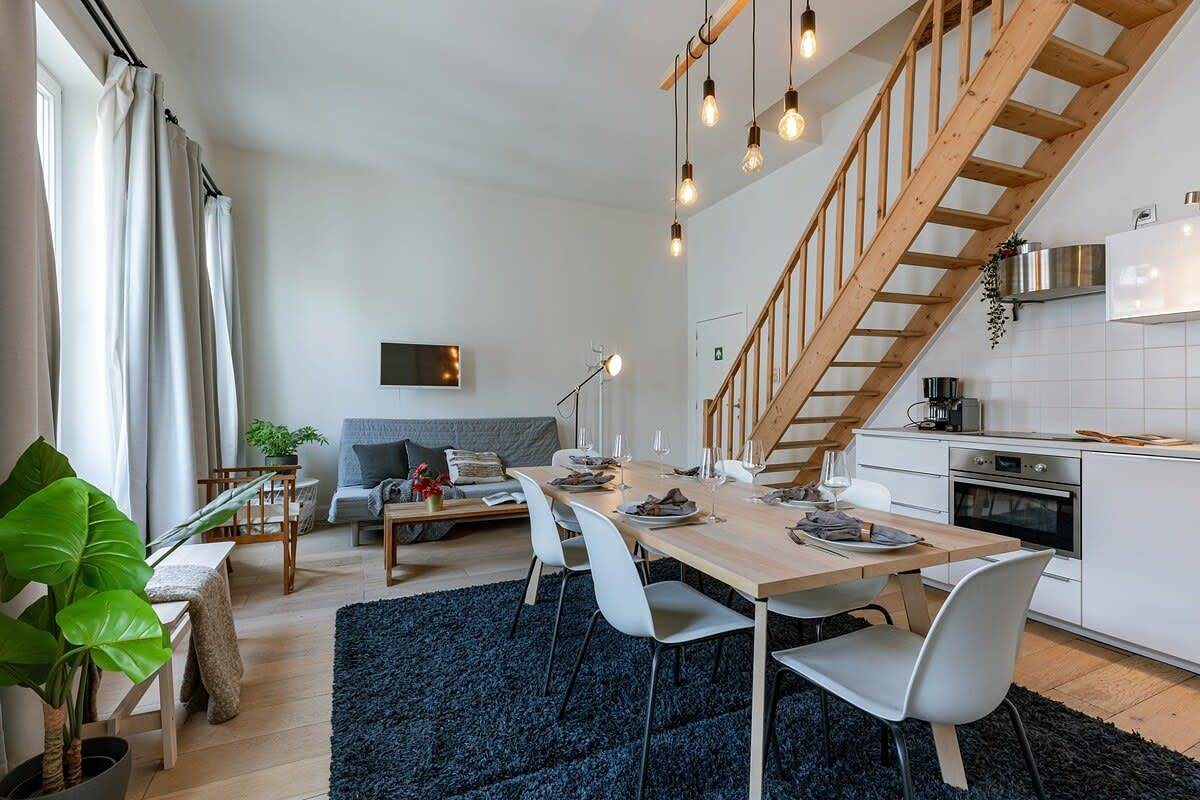 Appartement entier, Appartement de vacances pour 5 personnes in Gand, Province de Flandre-Orientale