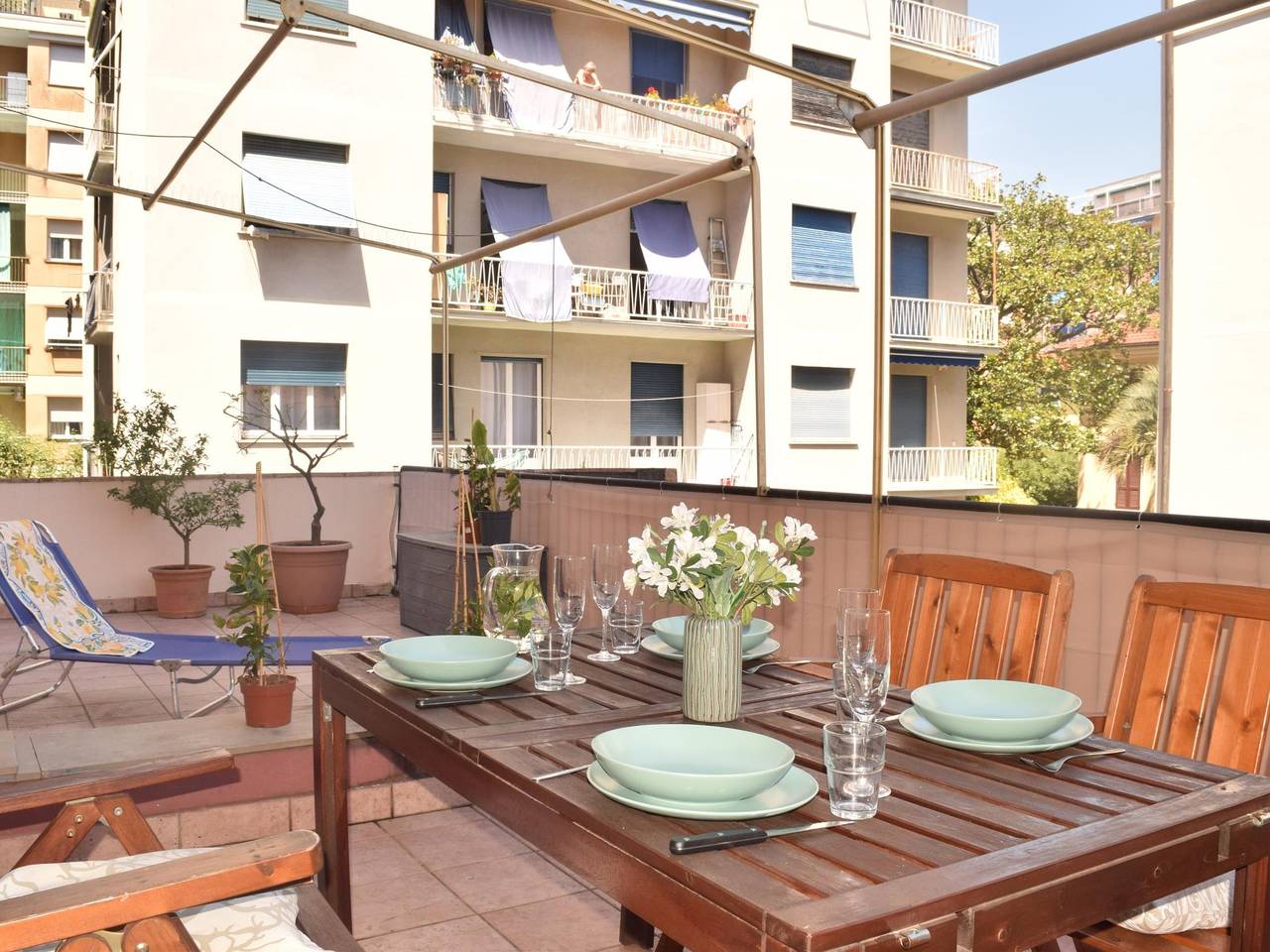 Ganze Ferienwohnung, Ferienwohnung für 4 Personen mit Balkon/Terrasse in Rapallo (Stadt), Rapallo