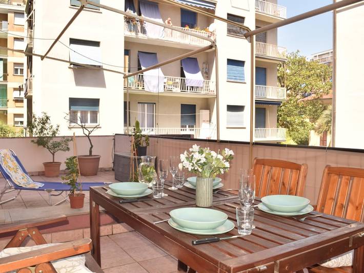 Ferienwohnung für 4 Personen, mit Balkon/Terrasse in Rapallo
