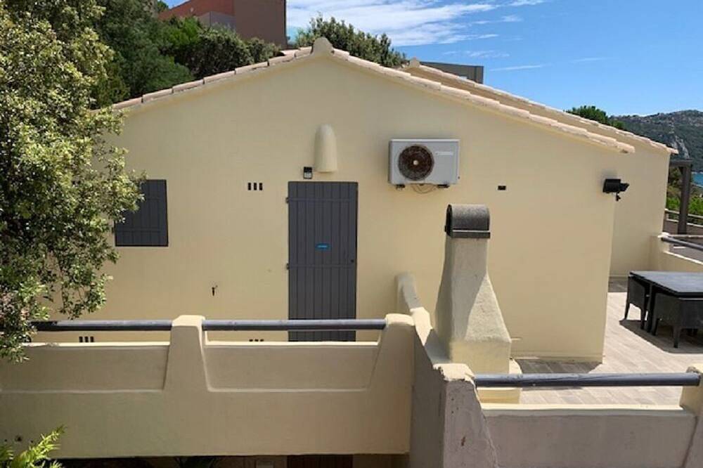 Mini villa F2 tt amueblada 42m2 vista mar santa giulia in Santa Giulia, Porto Vecchio