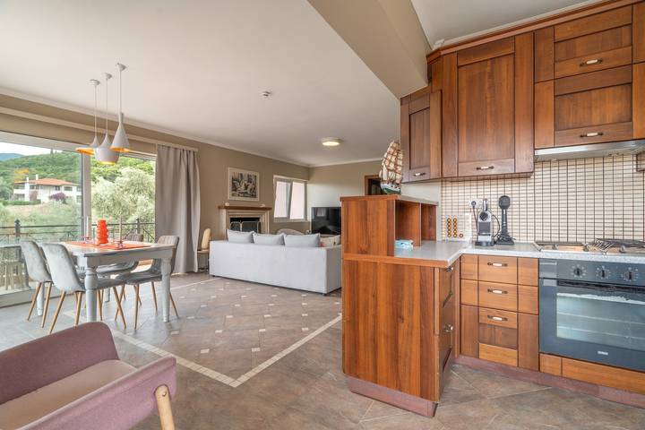 Entire apartment, Paradise Sea View Apartments – Sea View, Wi-Fi & Air Conditioning in Ligia, Greece