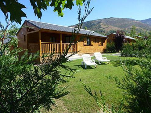 Camping pour 4 personnes, avec jardin et vue