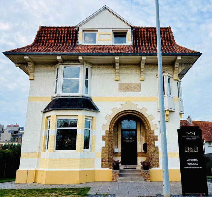 B&b voor 2 personen, met tuin en uitzicht aan de Belgische Kust