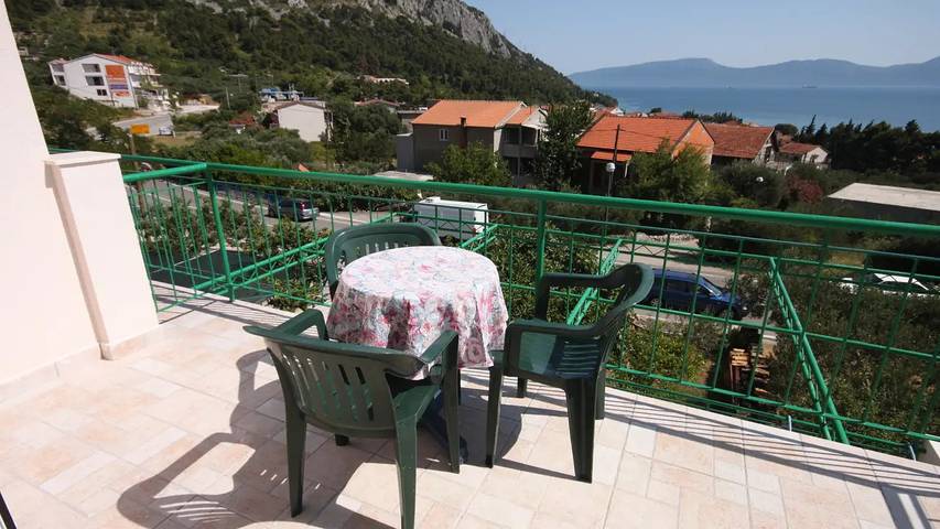 Zimmer für 3 Personen, mit Terrasse - 1