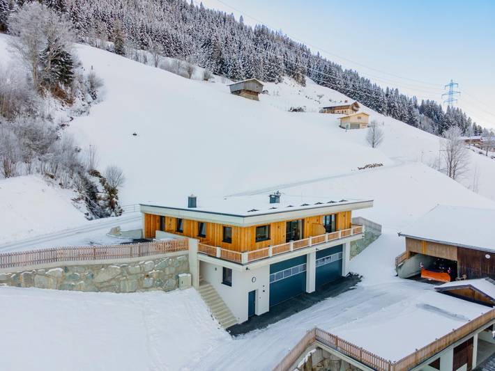 Chalet für 10 Personen, mit Balkon und Terrasse in Mittersill