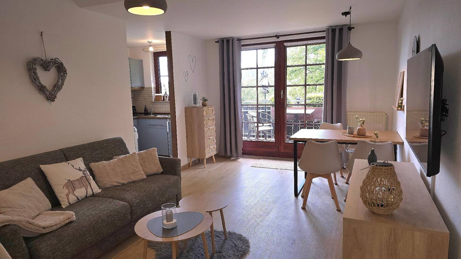 Ganze Ferienwohnung, Apartment Waldliebe- Ankommen und Wohlfühlen in Bad Sachsa, Harzvorland