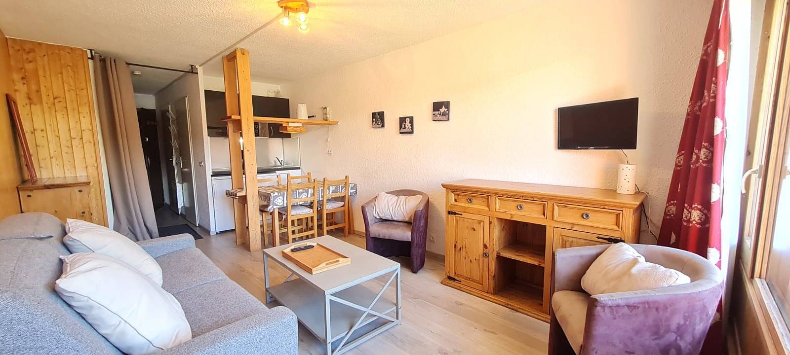 Estudio entero, Plein Sud A N°2106 in Mont-de-Lans, Les Deux Alpes
