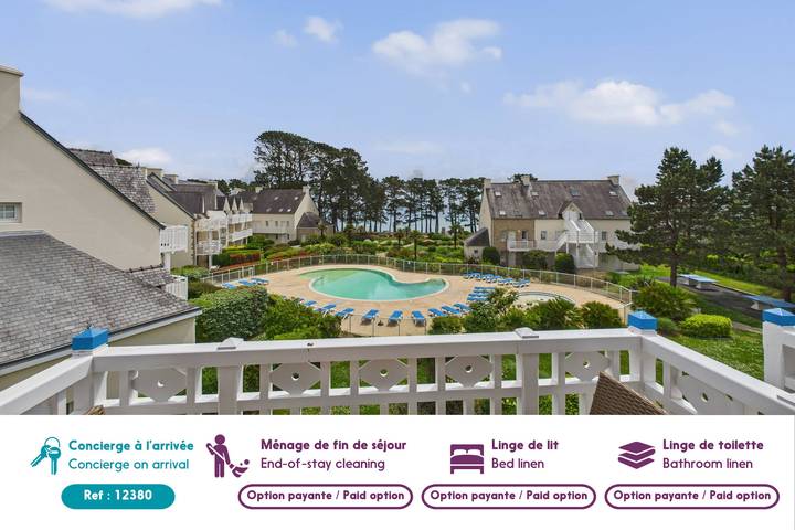 Gîte pour 4 personnes, avec jardin et balcon dans Cap Coz - 2