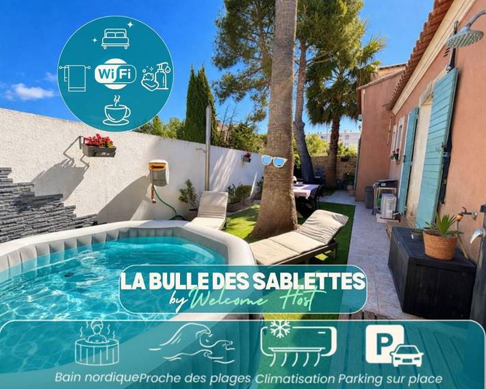 Maison d’hôte pour 6 personnes, avec jardin ainsi que terrasse et jacuzzi
