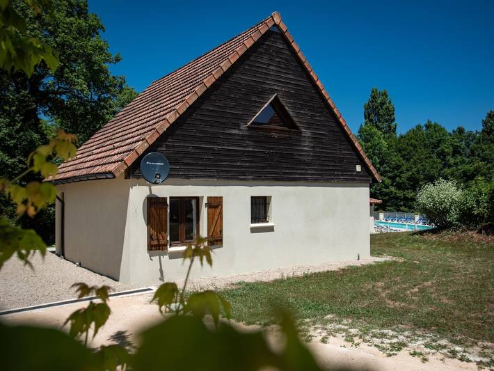 Maison de vacances pour 6 personnes, avec jardin ainsi que terrasse et piscine