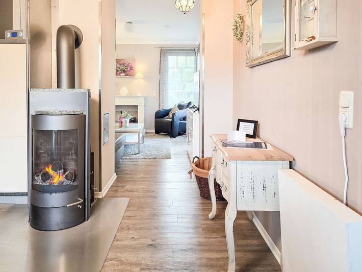 Ferienwohnung für 2 Personen, mit Garten und Sauna sowie Terrasse, kinderfreundlich in Prerow
