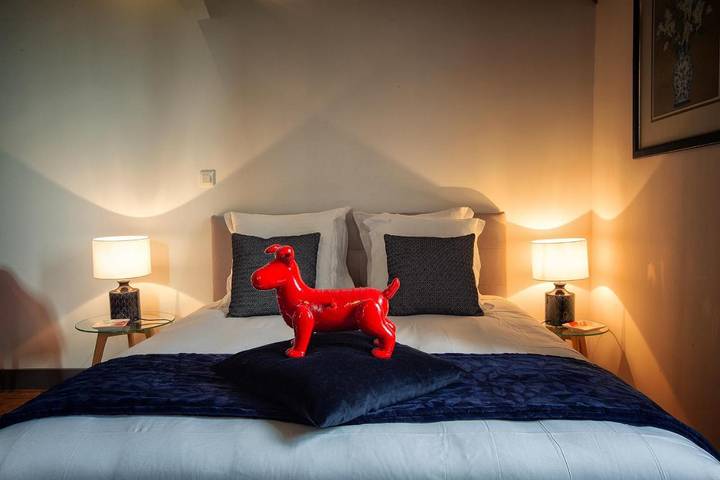 Hôtel pour 3 personnes, avec jacuzzi et jardin à Le Puy-Notre-Dame - 3