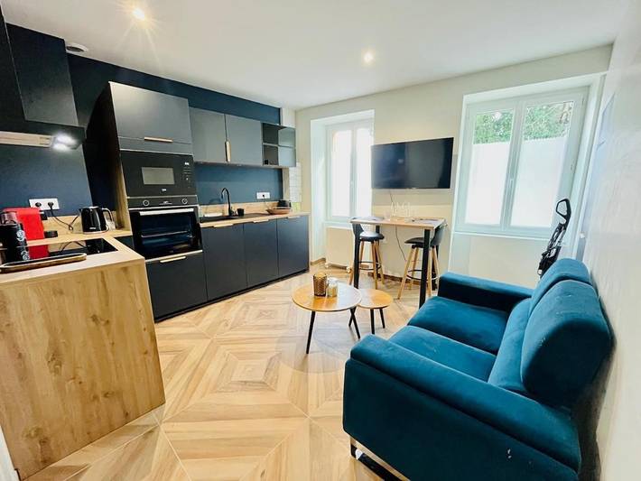 Appartement de vacances pour 2 personnes, avec Terrasse dans Gare de l'Isle d'Abeau
