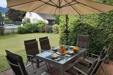Ferienhaus für 6 Personen, mit Terrasse und Garten, mit Haustier am Millstätter See