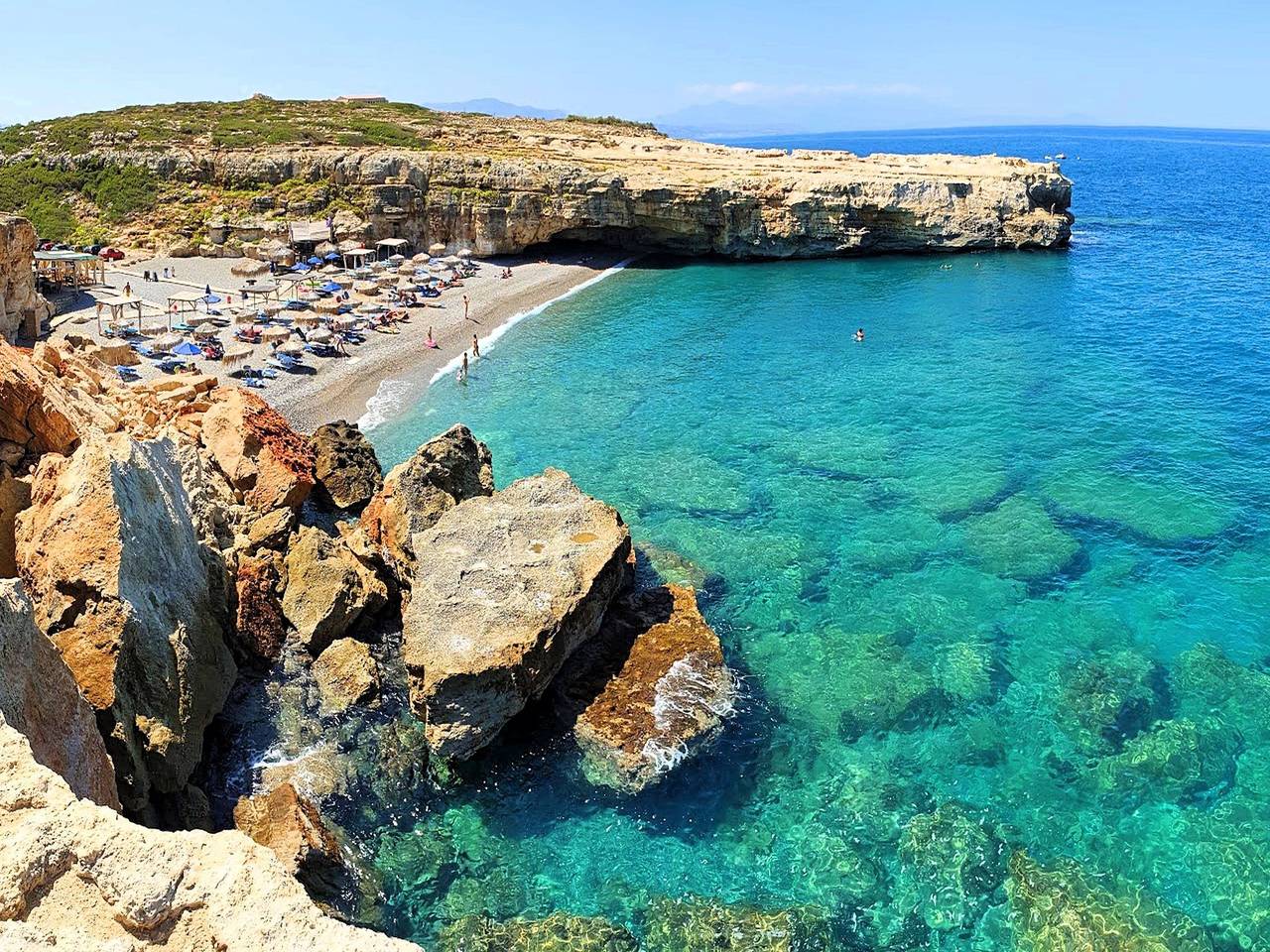 Für 28 Personen in Skaleta, Kreta (Nordküste Kretas) in Skaleta, Rethymno und Umgebung