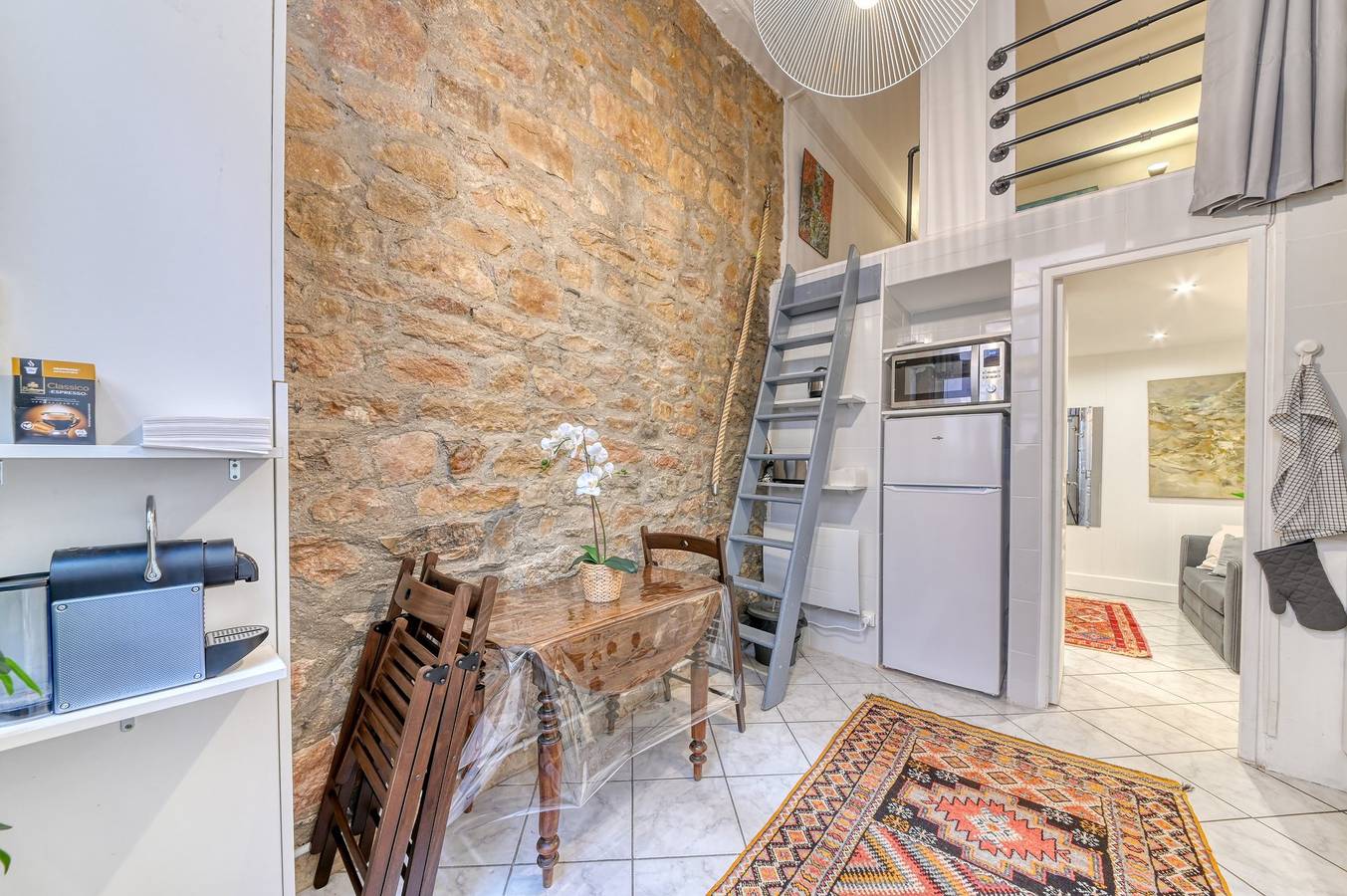 Studio entier, Guestready essential - duplex Croix Rousse in Lyon, Lyon et ses environs