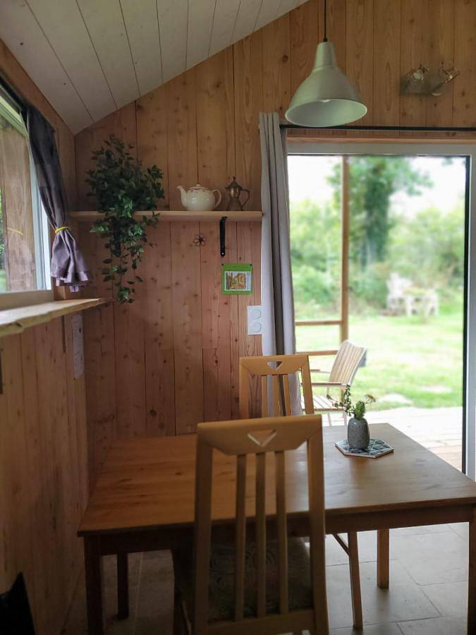 Maison de campagne pour 4 personnes, avec vue et jardin à Rostrenen - 4