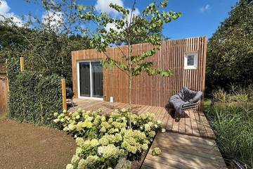 Chalet pour 2 personnes, avec jardin et terrasse en Moselle