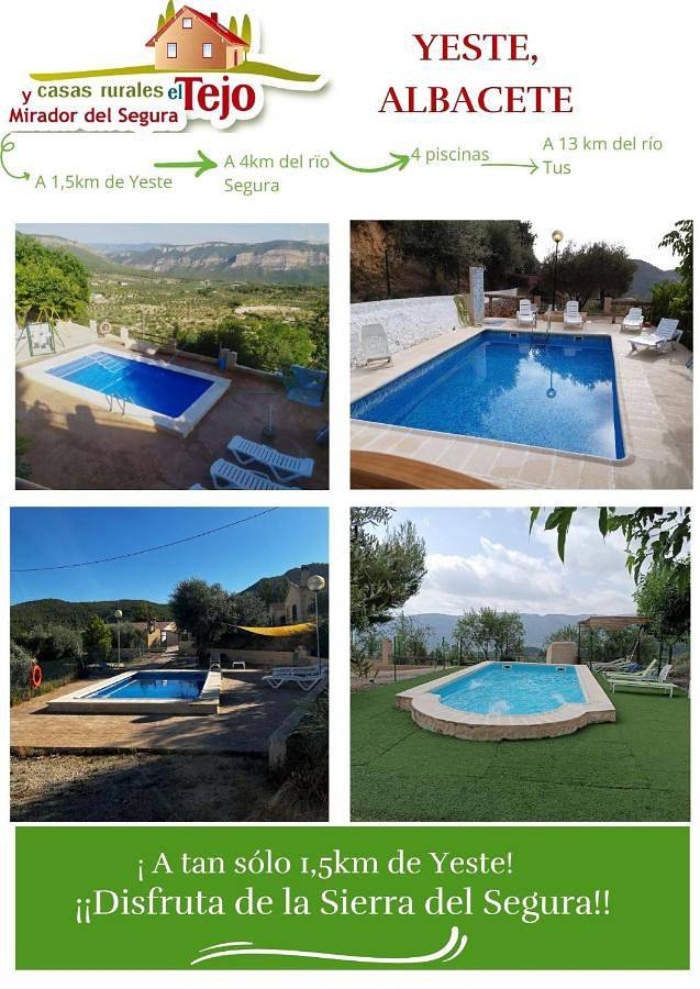 Country house for 6 people, with garden and view as well as pool, child-friendly - 1