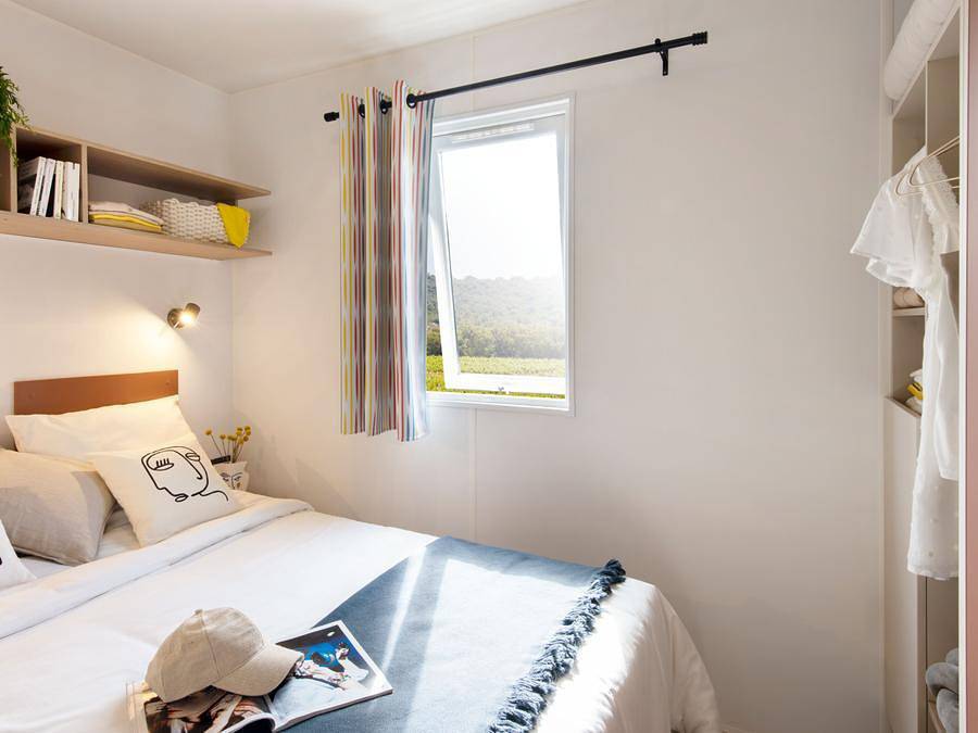 Camping Lou Pantai - Mobilheim 4 personen - Lodge Bois Classic (Samstag/Samstag) in Le Pradet, Toulon Region
