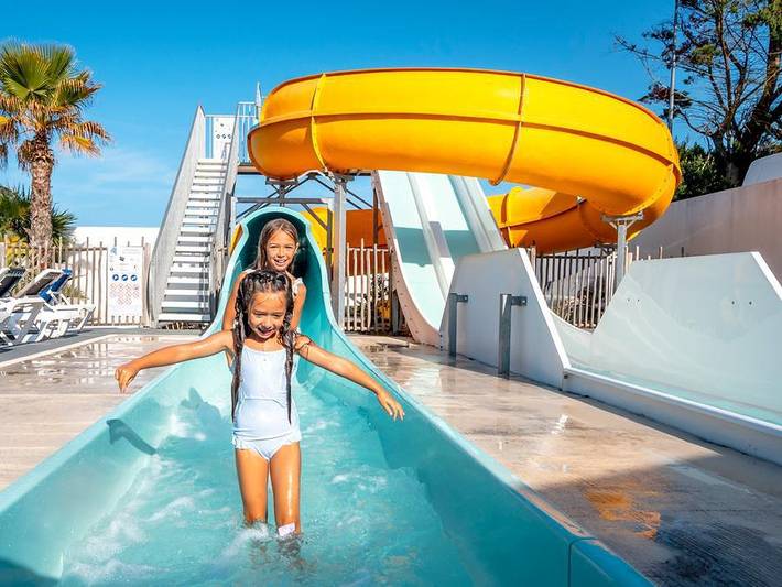 Camping Paradis Au port de l'houmeau - Mobilheim 2 personen - Doppelhaushälfte Standard in L'Houmeau, La Rochelle und Umgebung