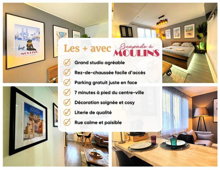 Gîte pour 2 personnes à Moulins - 3